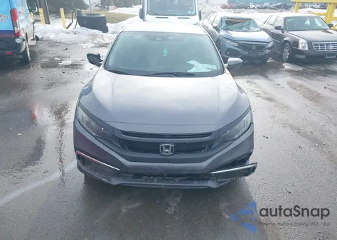 2019 Honda Civic Lx z USA, uszkodzony, nr VIN 19XFC2F63KE005387